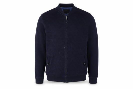 Marks & Spencer Mens Blue Cotton Full Zip Sweatshirt Size L