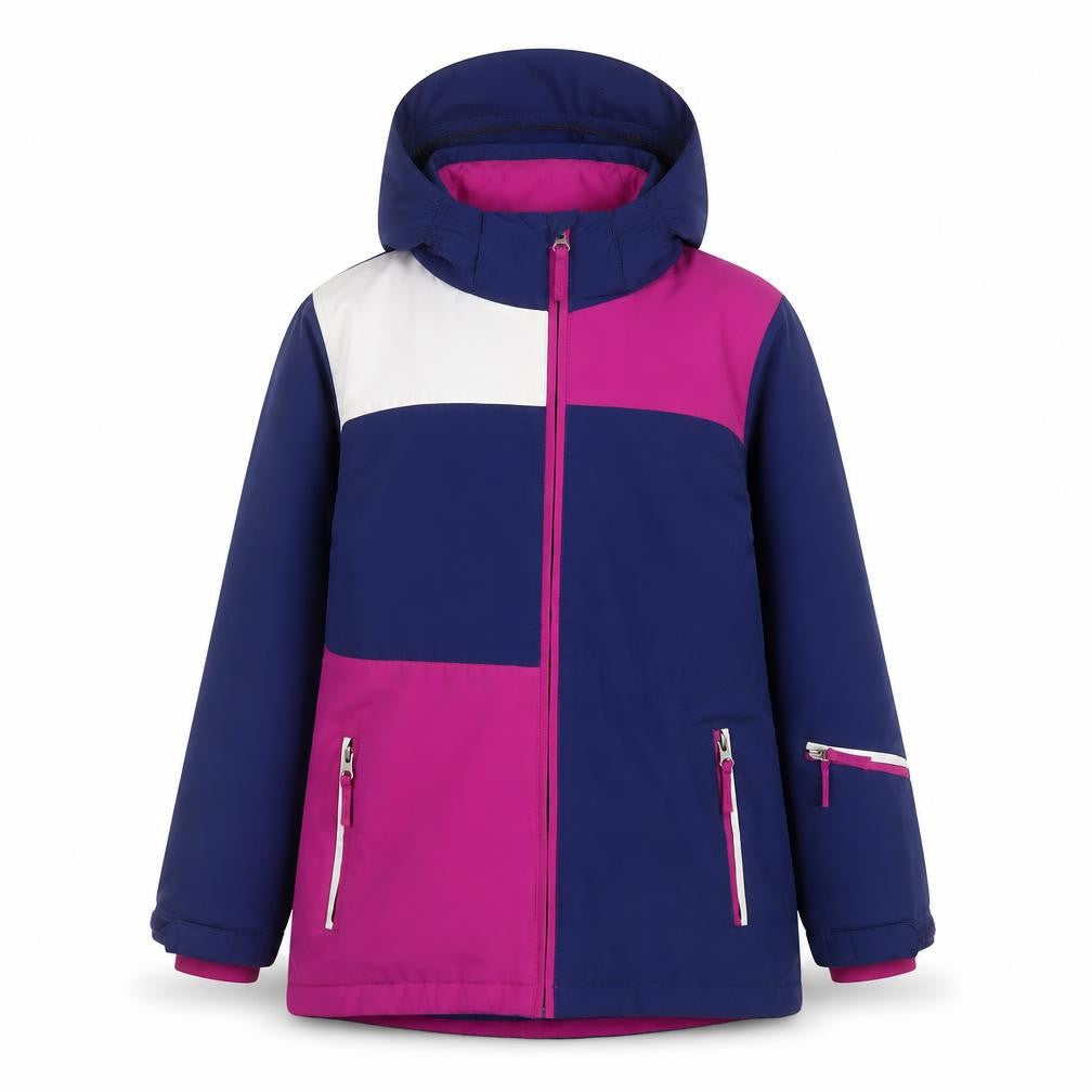 Crane Womens Purple Jacket Coat Size 10 Zip - Zip Pockets
