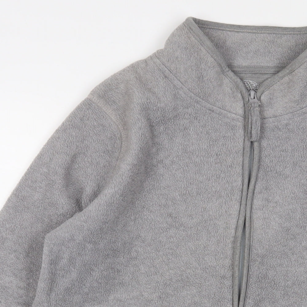 BHS Womens Grey Jacket Size 12 Zip