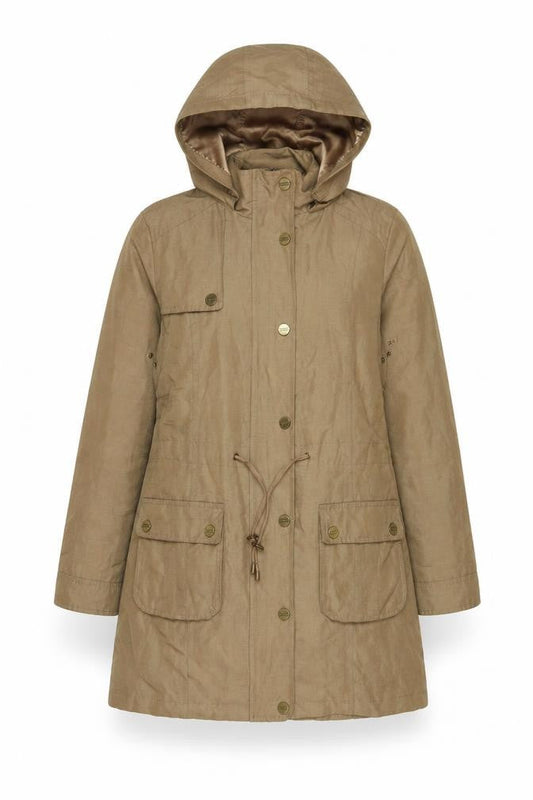 Per Una Womens Brown Jacket Size 10 Zip