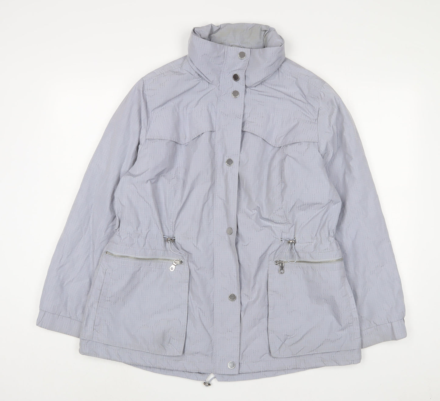 Marks and Spencer Womens Blue Jacket Size 18 Zip