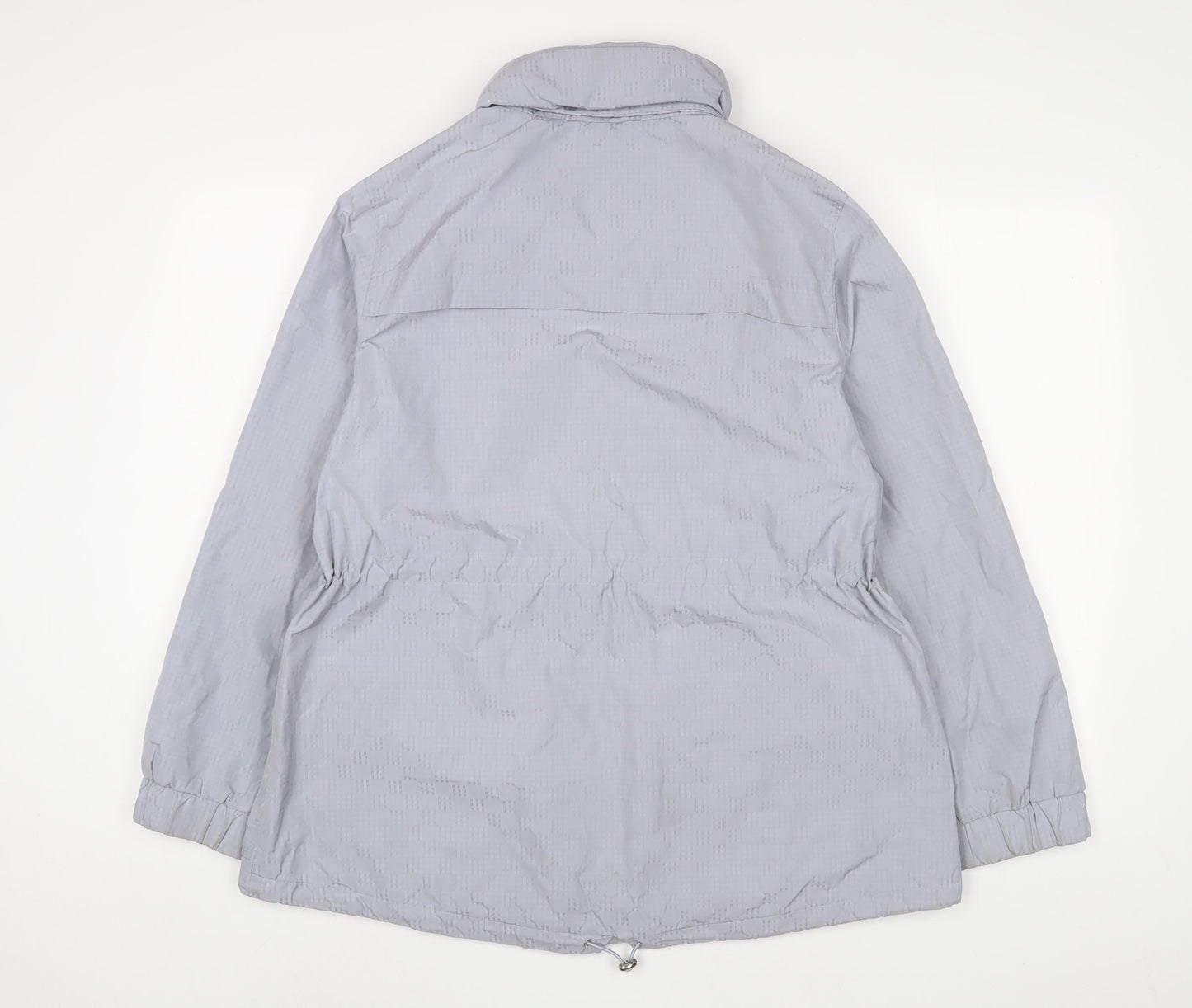 Marks and Spencer Womens Blue Jacket Size 18 Zip