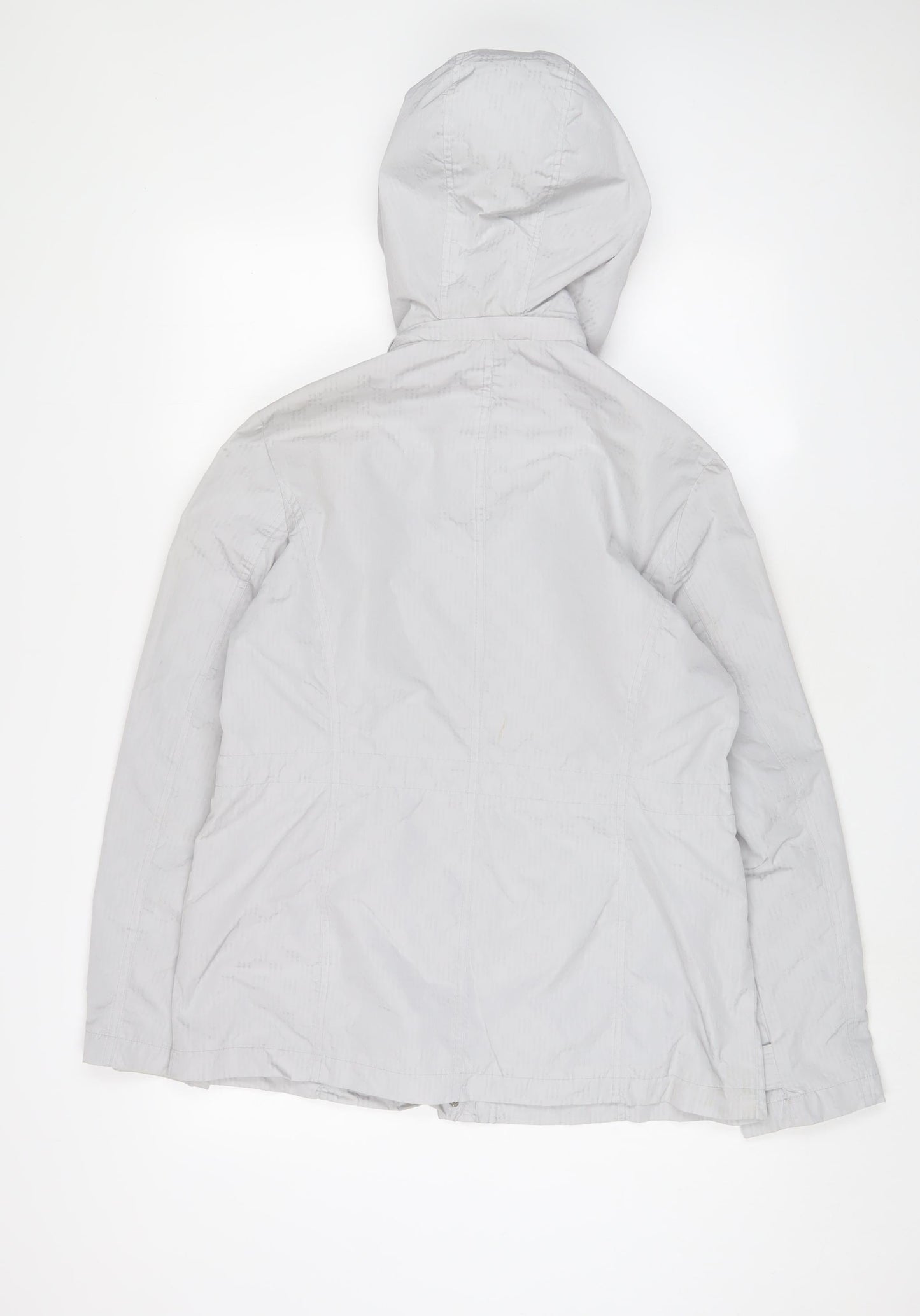 BHS Womens Grey Jacket Size 12 Zip