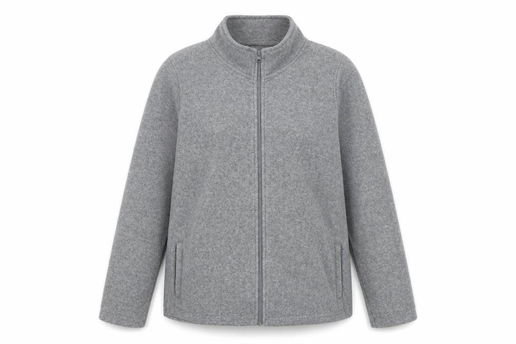 Anthology Womens Grey Jacket Size 16 Zip