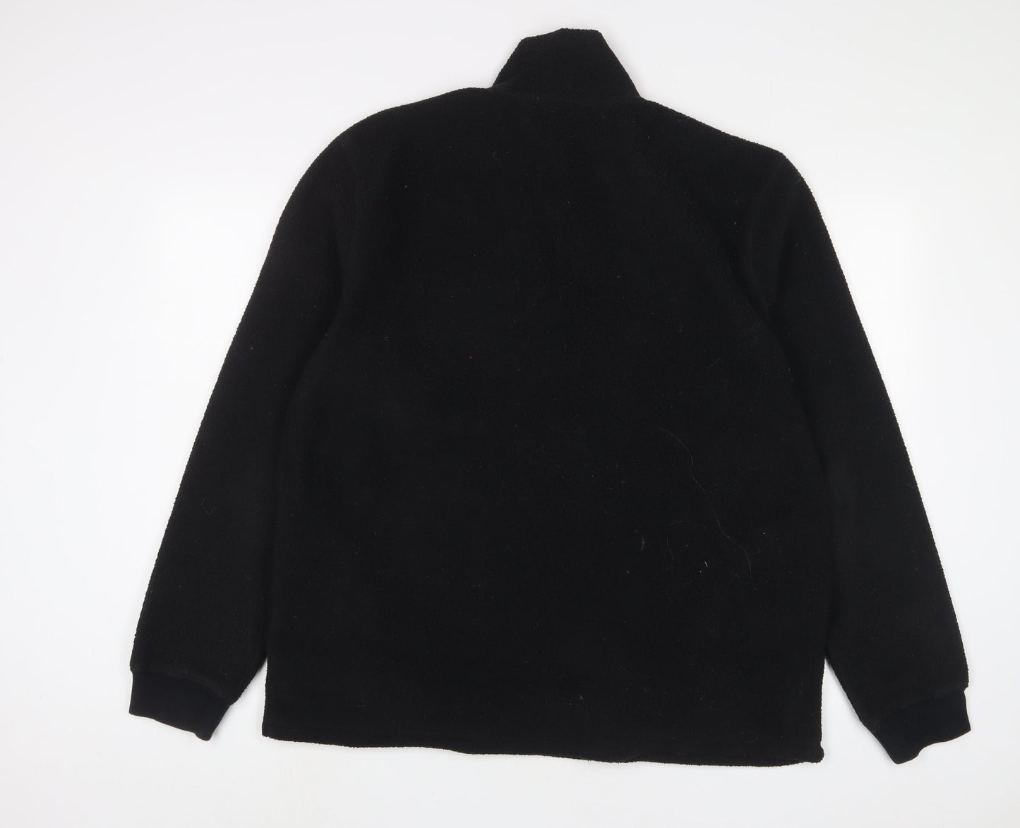 NEXT Mens Black Polyester Pullover Sweatshirt Size XL - Pockets