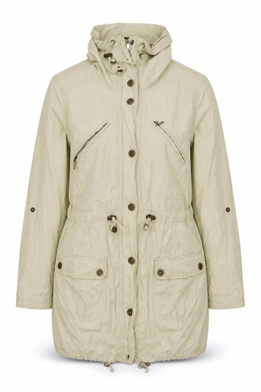 Debenhams Womens Beige Jacket Size 12 Zip