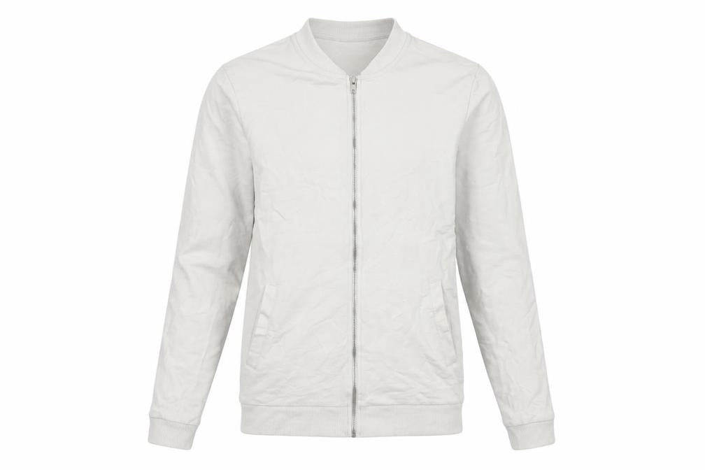 ASOS Mens Grey Cotton Full Zip Sweatshirt Size M