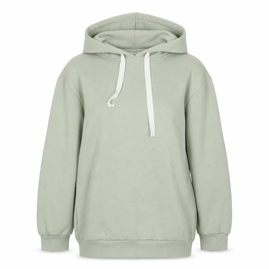 Miss Selfridge Womens Green Cotton Pullover Hoodie Size S Pullover