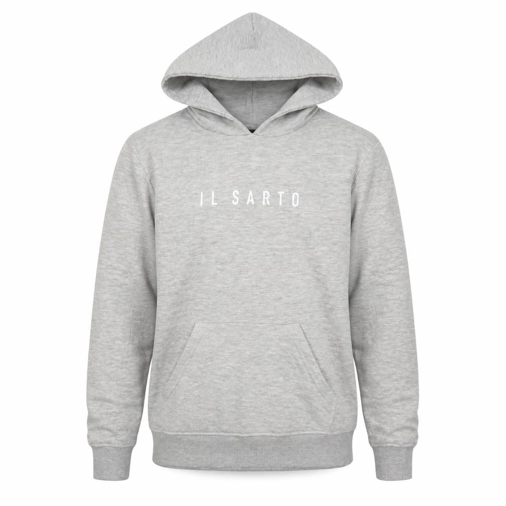 IL SARTO Mens Grey Cotton Pullover Hoodie Size S