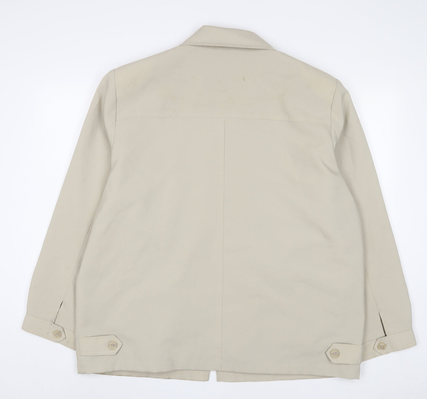 Finesse Mens Beige Jacket Size 2XL Zip