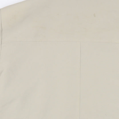 Finesse Mens Beige Jacket Size 2XL Zip