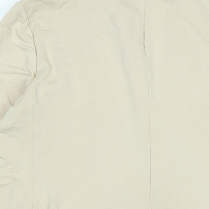 Philosophy Womens Beige Jacket Size L Button