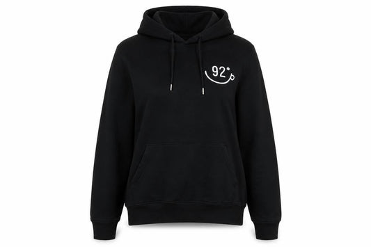Make Thread Womens Black Polyester Pullover Hoodie Size L - 92 o