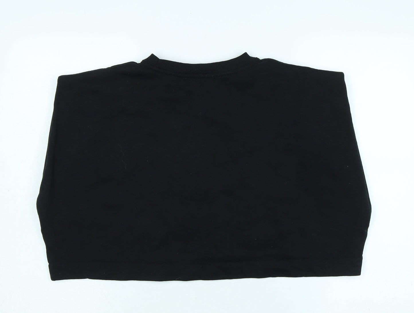 Zara Womens Blue Polyester Pullover Sweatshirt Size L