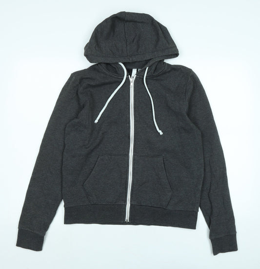 Divided Womens Grey Jacket Size M Zip