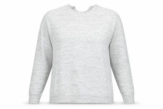 Next Womens Grey High Neck Viscose Pullover Jumper Size 16