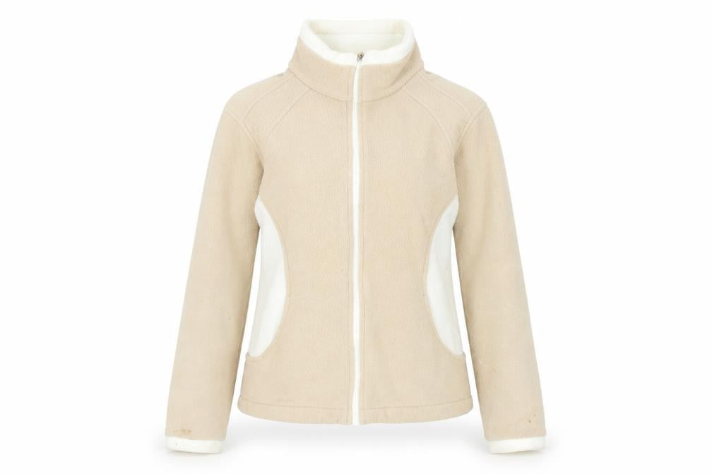 Marks and Spencer Womens Beige Jacket Size 10 Zip