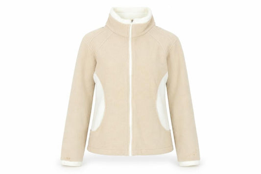 Marks & Spencer Womens Beige Jacket Size 10 Zip