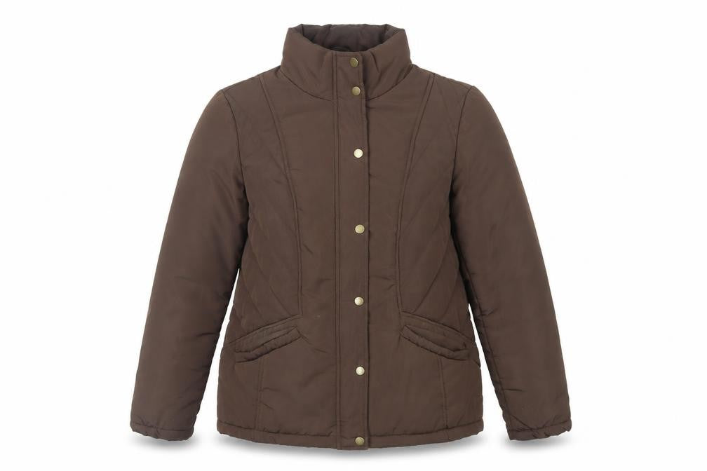 BHS Womens Brown Jacket Size 14 Zip