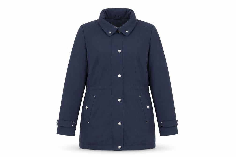 Marks & Spencer Womens Blue Jacket Size 12 Zip