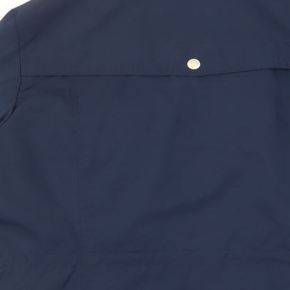 Marks & Spencer Womens Blue Jacket Size 12 Zip