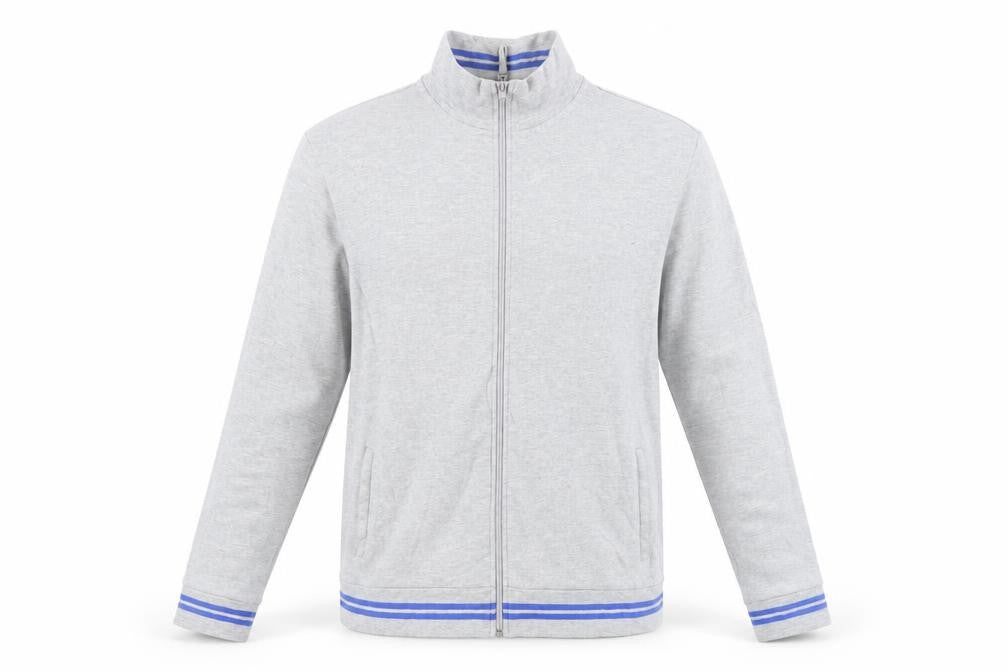 Burton Mens Grey Cotton Full Zip Sweatshirt Size L - Pockets