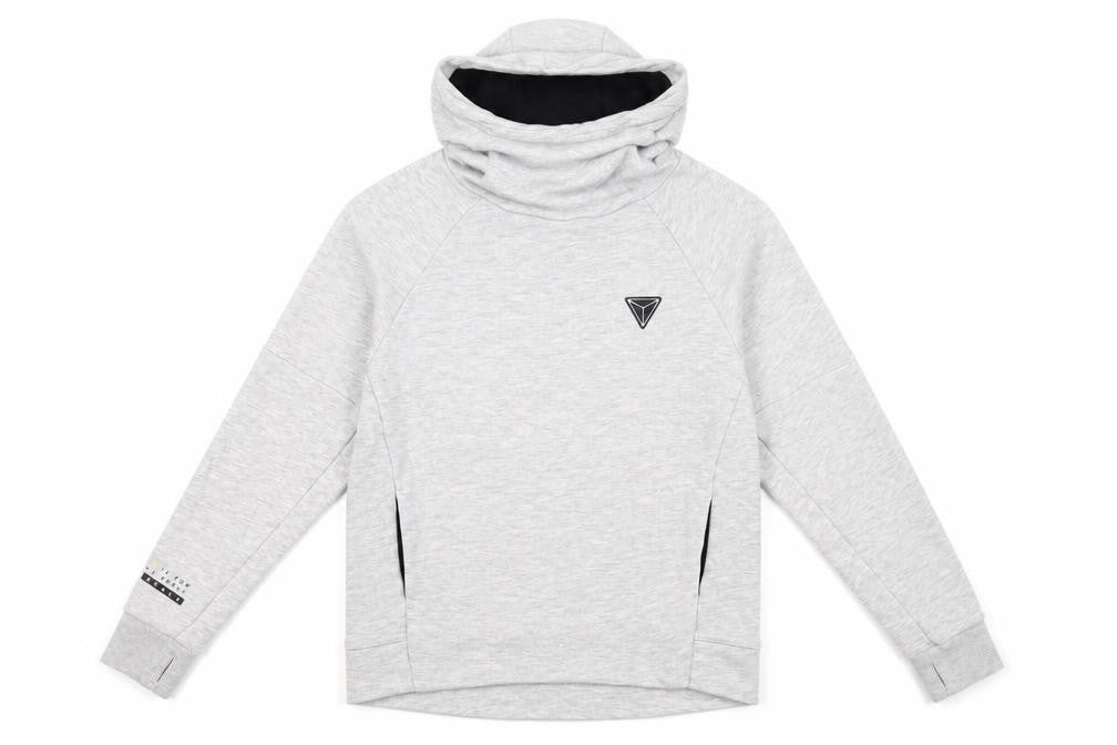 Next Boys Grey Cotton Pullover Hoodie Size 8 Years - Pockets