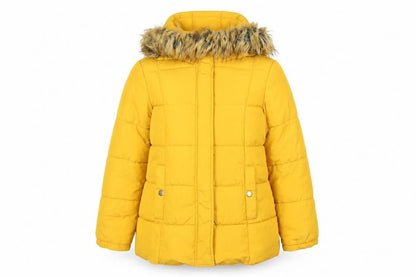 Very Womens Yellow Jacket Size 16 Zip - Hooded