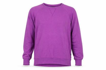Shore Leave Mens Purple Cotton Pullover Sweatshirt Size M