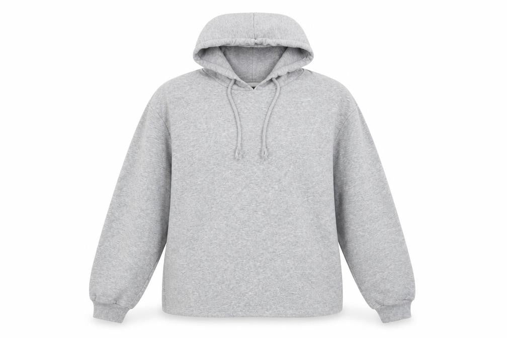 Pieces Womens Grey Cotton Pullover Hoodie Size XS Pullover