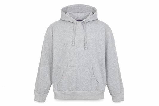Burton Mens Grey Cotton Pullover Hoodie Size L