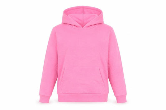 Marks & Spencer Womens Pink Cotton Pullover Hoodie Size XS Pullover