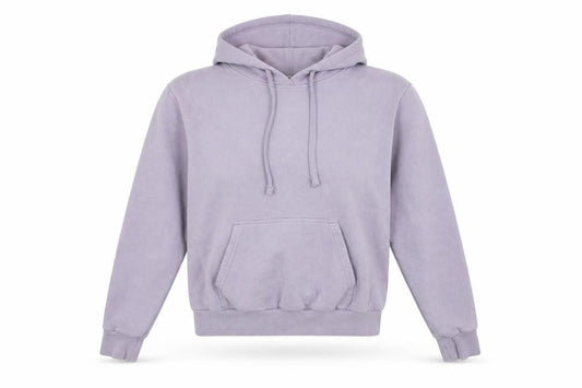 H&M Womens Purple Cotton Pullover Hoodie Size S Pullover