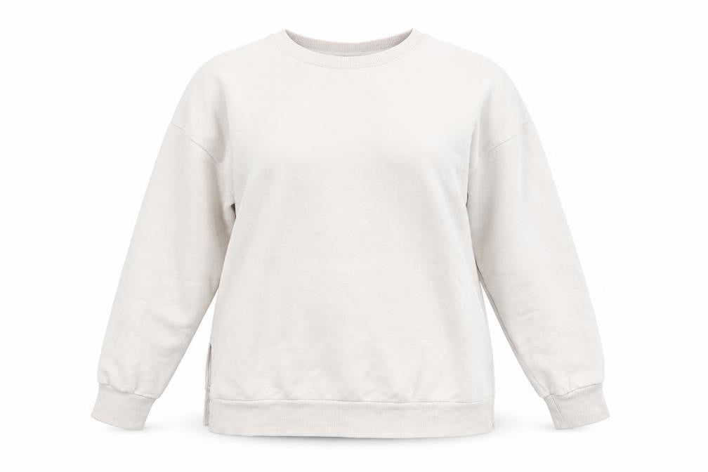 New Look Womens Pink Cotton Pullover Sweatshirt Size 10 Pullover