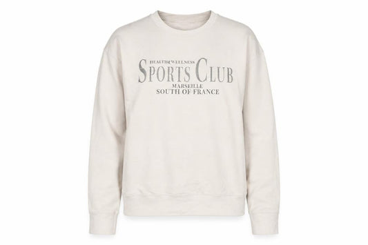 Nasty Gal Womens Beige Cotton Pullover Sweatshirt Size M Pullover - Sports Club