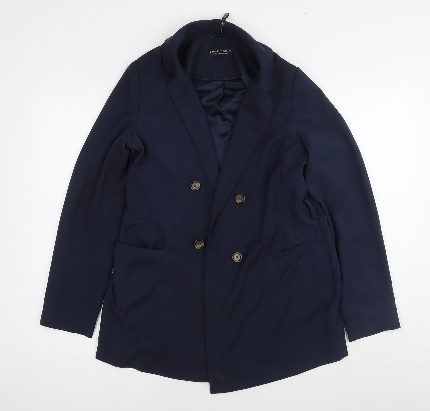 Dorothy Perkins Womens Blue Kimono Blazer Size 12