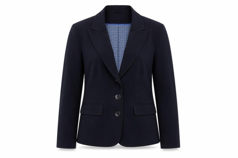 Autonomy Womens Black Jacket Blazer Size 10 Button