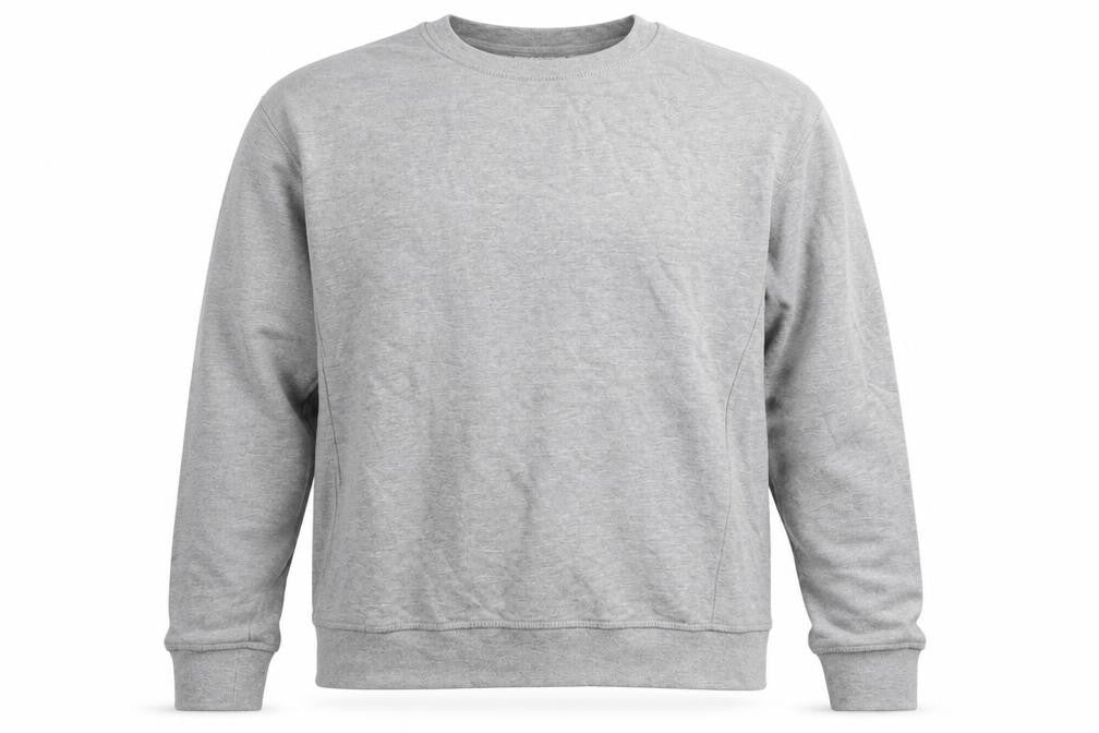 Topshop Mens Grey Cotton Pullover Sweatshirt Size M