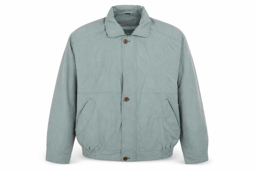 Dannimac Mens Green Bomber Jacket Jacket Size L Zip