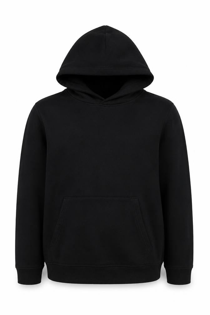 H&M Girls Black Cotton Pullover Hoodie Size 15 Years Pullover