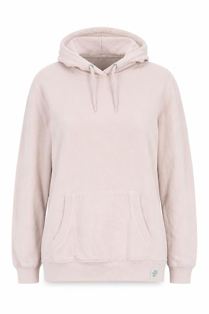 Avenue Womens Pink Cotton Pullover Hoodie Size 14 Pullover