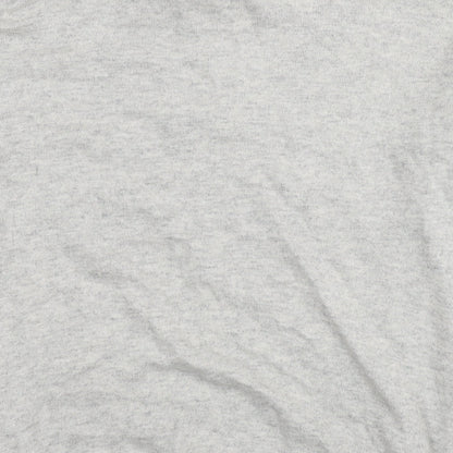 Next Womens Grey Mock Neck Viscose Pullover Jumper Size 10
