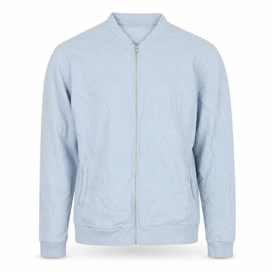 ASOS Mens Blue Cotton Full Zip Sweatshirt Size L
