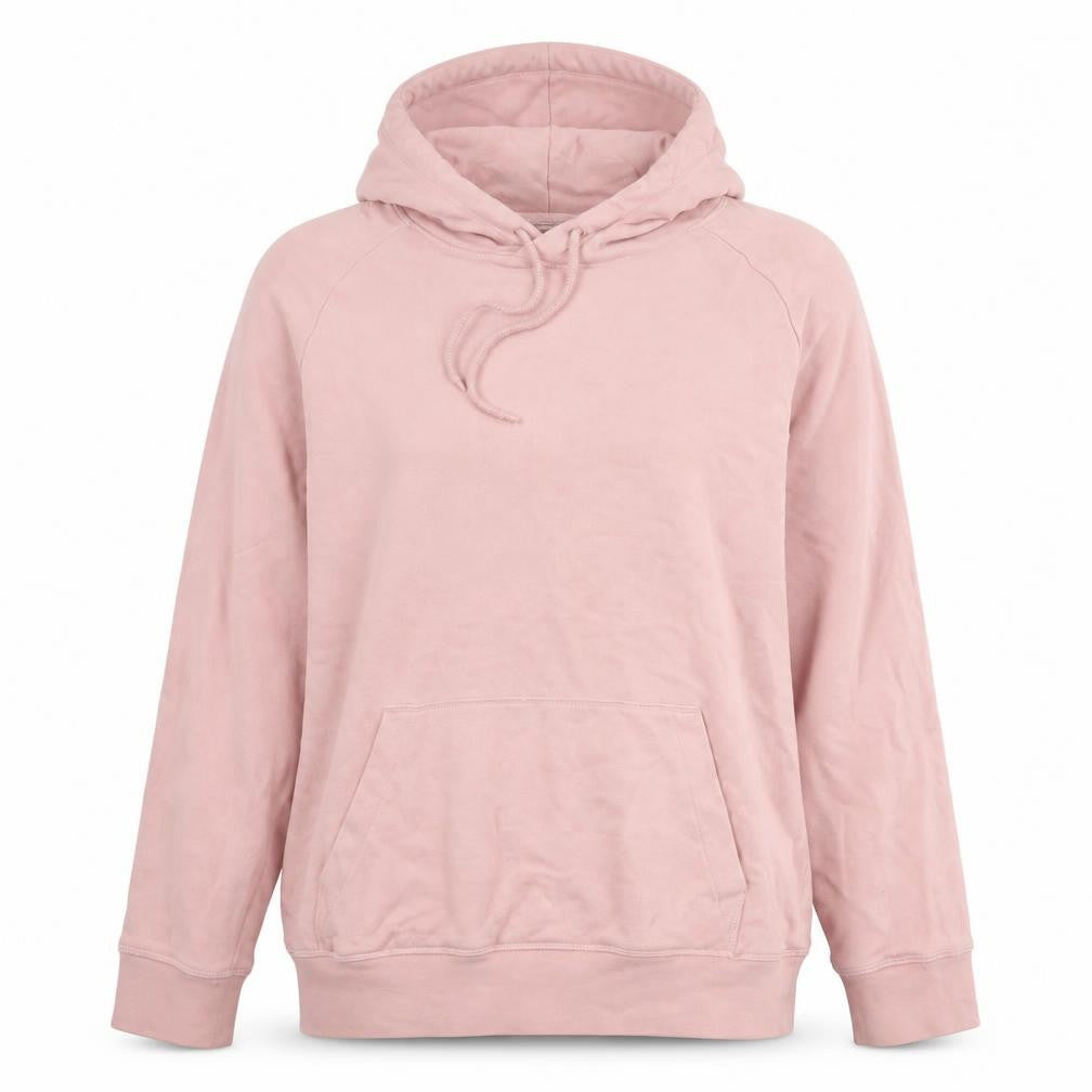 H&M Womens Pink Cotton Pullover Hoodie Size S Pullover