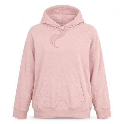 H&M Womens Pink Cotton Pullover Hoodie Size S Pullover