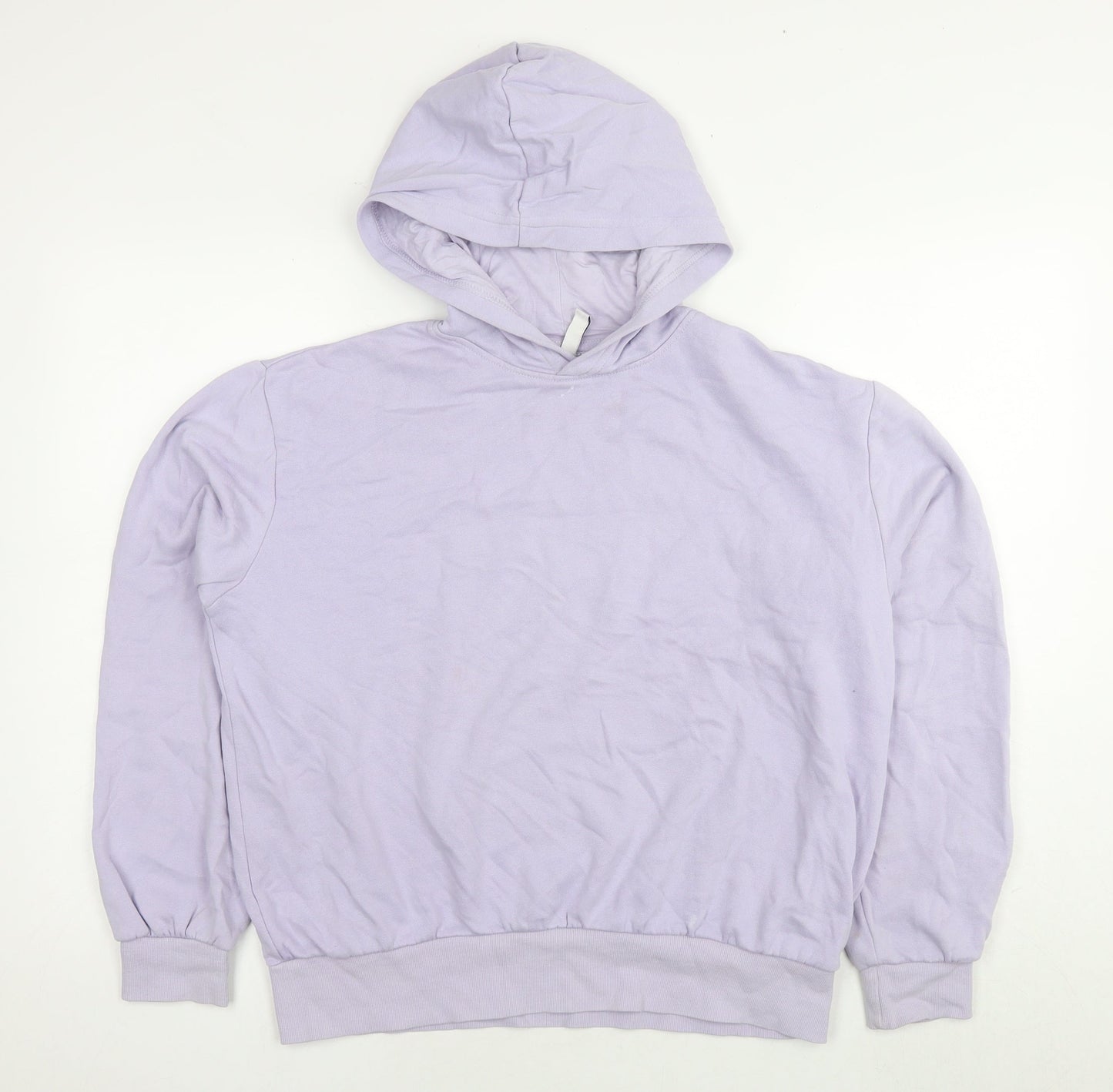 Divided by H&M Womens Purple Cotton Pullover Sweatshirt Size S Pullover