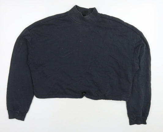 Divided by H&M Womens Grey Cotton Pullover Sweatshirt Size M Pullover