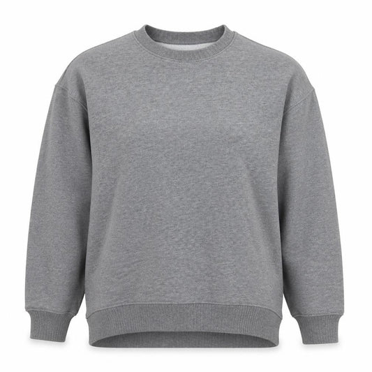 Zara Womens Grey Polyester Pullover Sweatshirt Size S Pullover