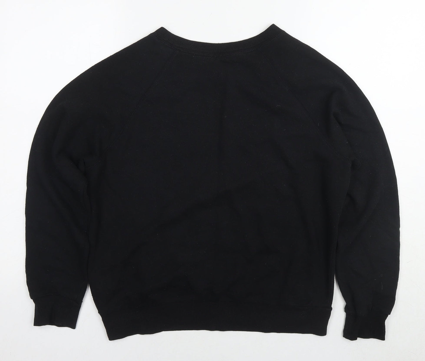Divided by H&M Womens Black Polyester Pullover Sweatshirt Size M Pullover