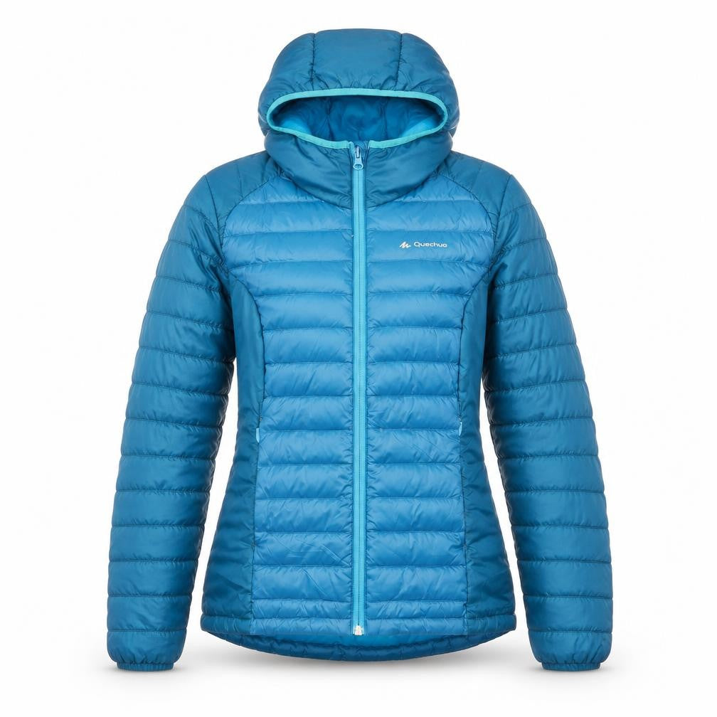 DECATHLON Womens Blue Jacket Coat Size XS Zip